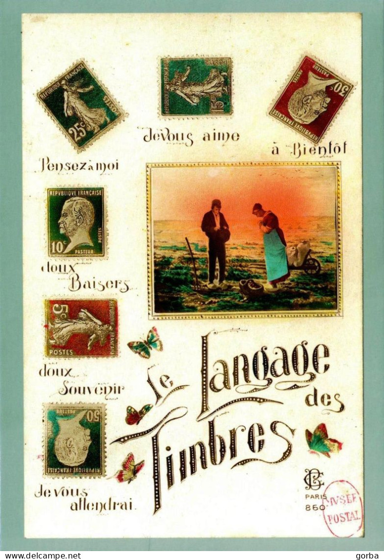 *Carte Maximum Entier Postal - Le Langage Des Timbres - Neuve - Official Stationery