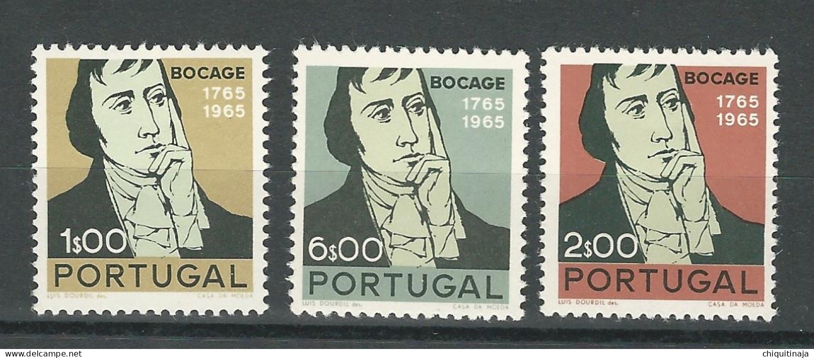 Portugal 1966 “Bocage” MNH/** - Unused Stamps