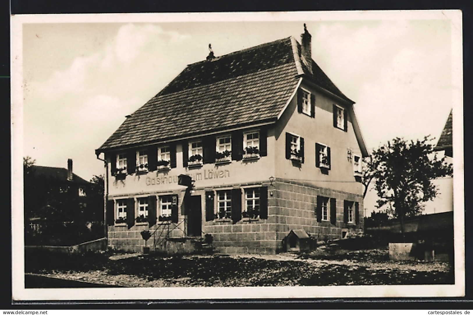 AK Horb / Neckar - Seehaus, Gasthof Zum Löwen  - Horb