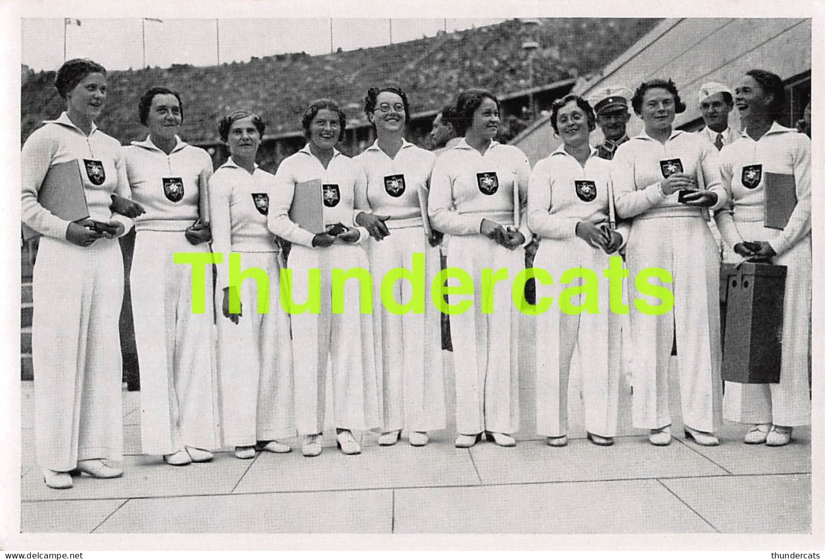 OLYMPIA 1936 IMAGE CHROMO OLYMPICS OLYMPIC GAMES BAND II BILD 166 TURNERINNEN DEUTSCHLAND GYMNASTICS - Trading Cards