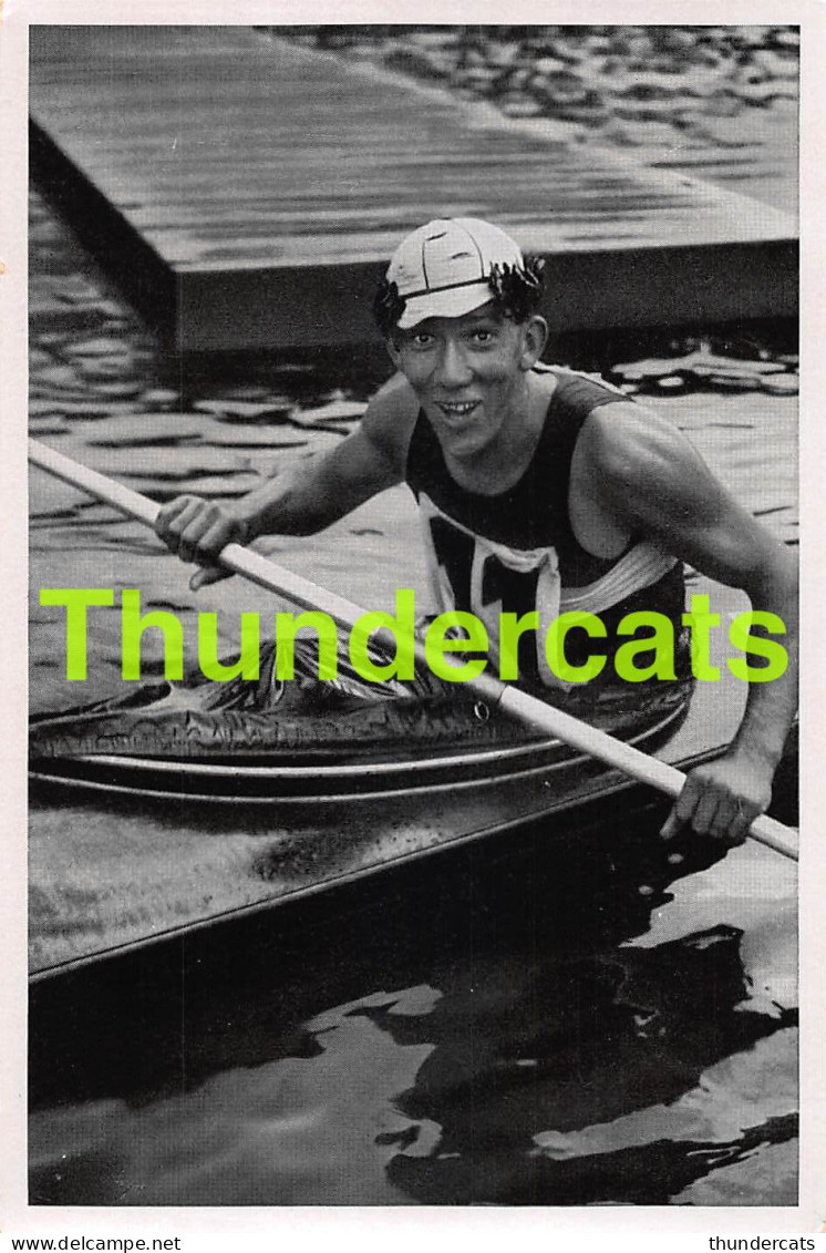 OLYMPIA 1936 IMAGE CHROMO OLYMPICS OLYMPIC GAMES BAND II BILD 118 GREGOR HRADETZKI OSTERREICH KANO  - Trading Cards