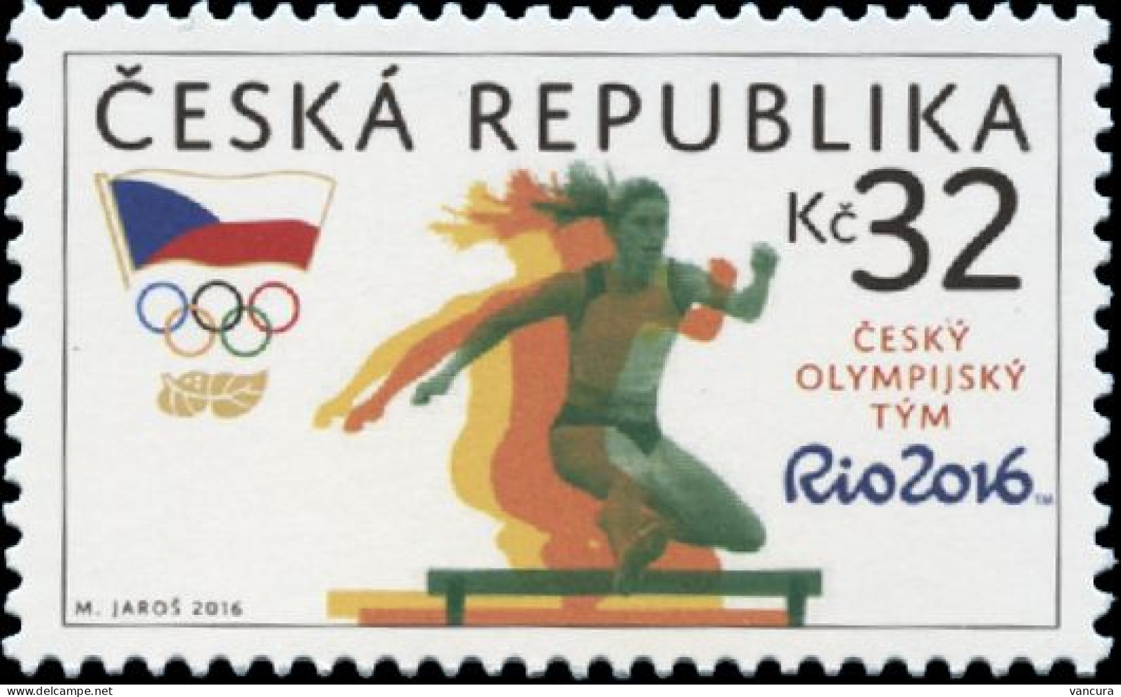 ** 891 Czech Republic Olympic Games Rio De Janeiro  2016 - Leichtathletik