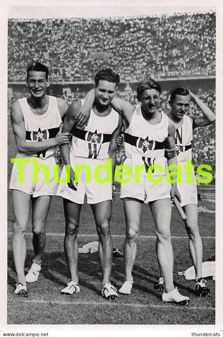 OLYMPIA 1936 IMAGE CHROMO OLYMPICS OLYMPIC GAMES BAND II BILD 51 STULPNAGEL VOGT HARBIG HAMANN - Tarjetas