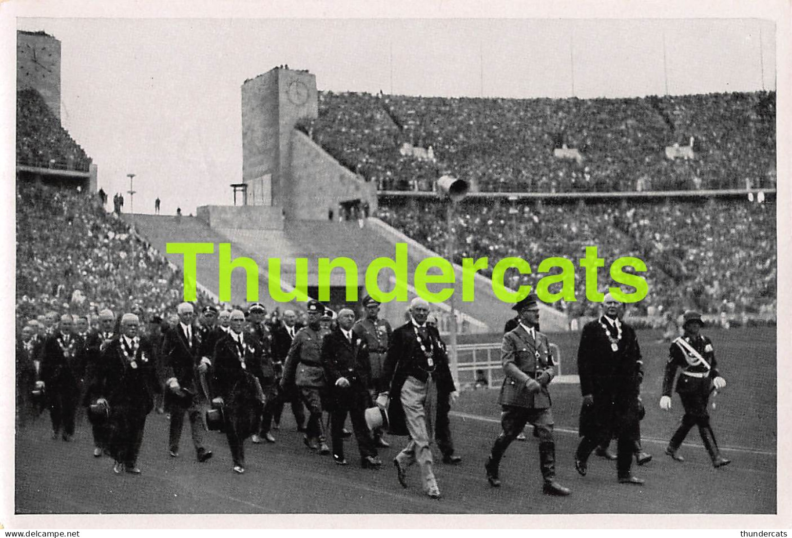 OLYMPIA 1936 IMAGE CHROMO OLYMPICS OLYMPIC GAMES BAND II BILD 17 ADOLF HITLER  - Tarjetas