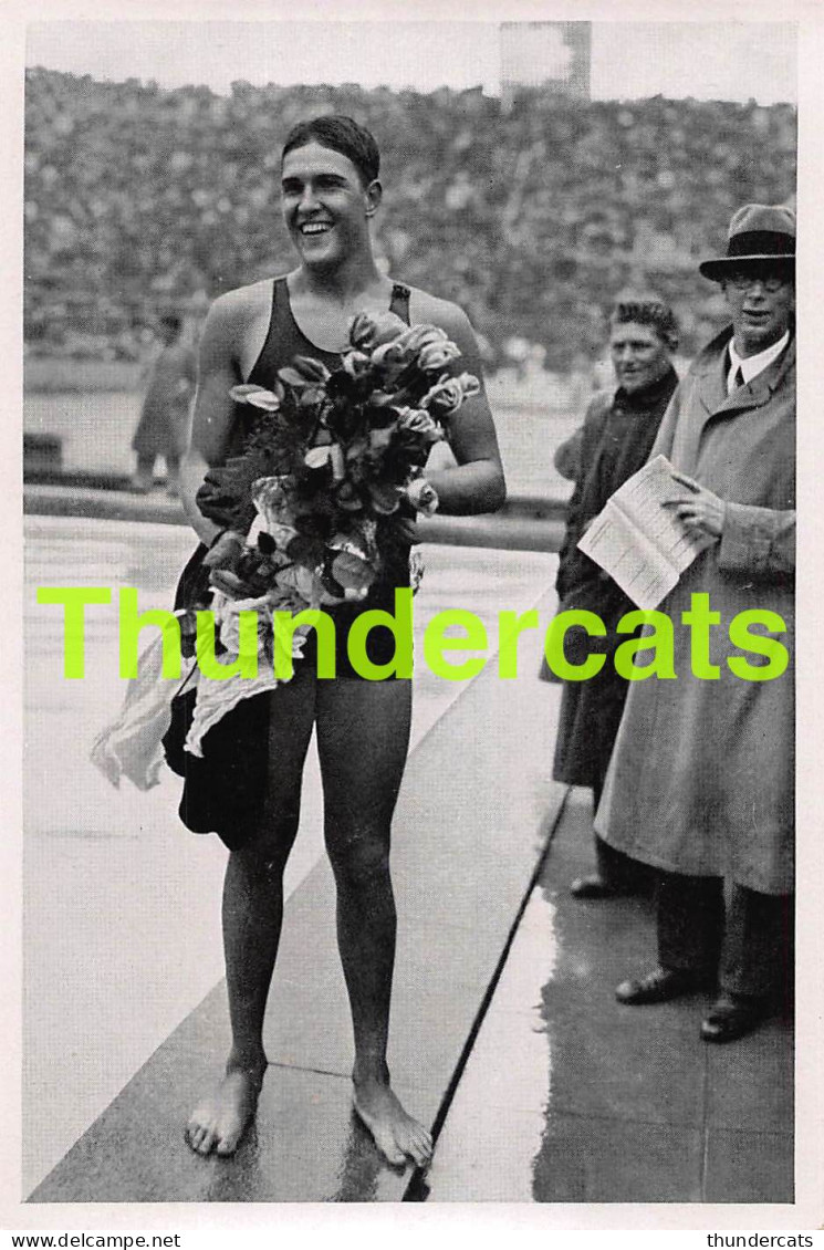 OLYMPIA 1936 IMAGE CHROMO OLYMPICS OLYMPIC GAMES BAND II BILD 87 ADOLF KIEFER USA NATATION SWIMMING - Trading Cards