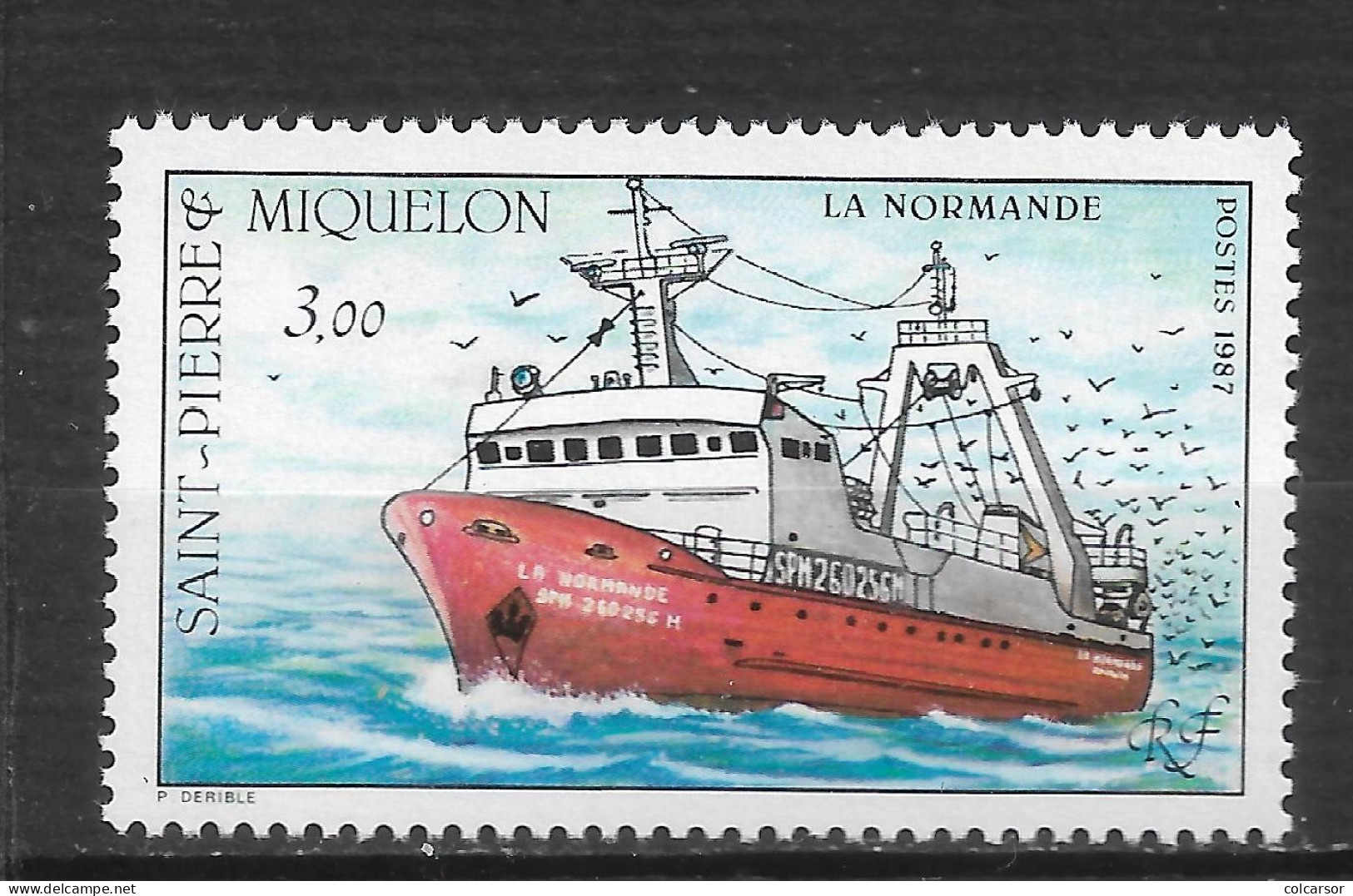 SAINT PIERRE ET MIQUELON N°   482 "  LA NORMANDE " - Nuevos