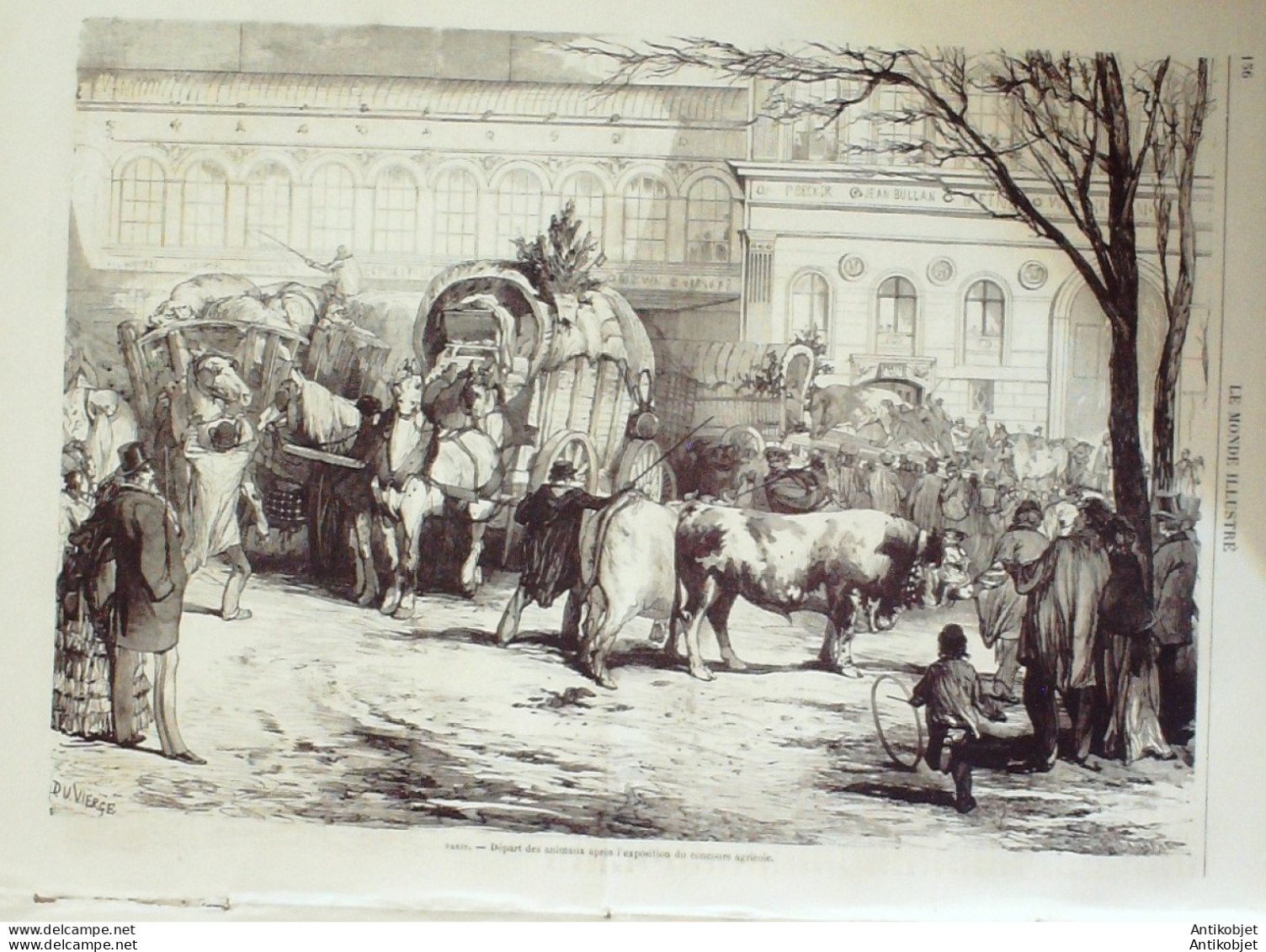 Le Monde Illustré 1870 N°673 Marseille (13) Italie Rome Espagne Madrid Prado - 1850 - 1899