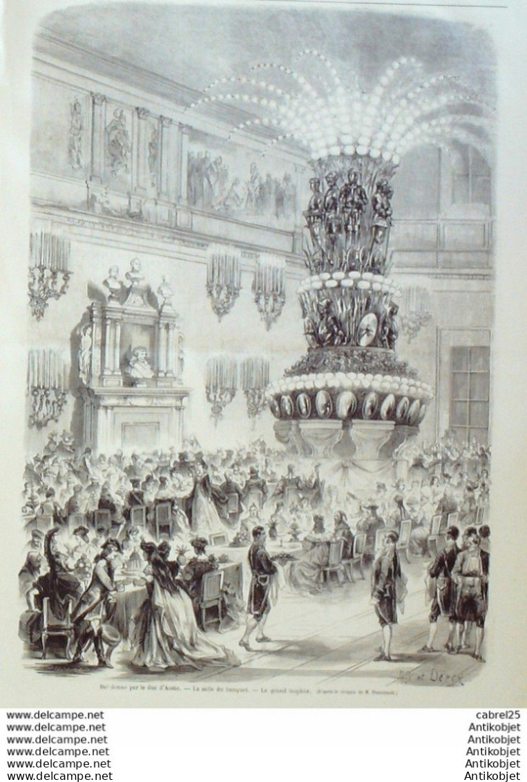 Le Monde Illustré 1870 N°672 Espagne Murcie Carlistes Italie Turin - 1850 - 1899