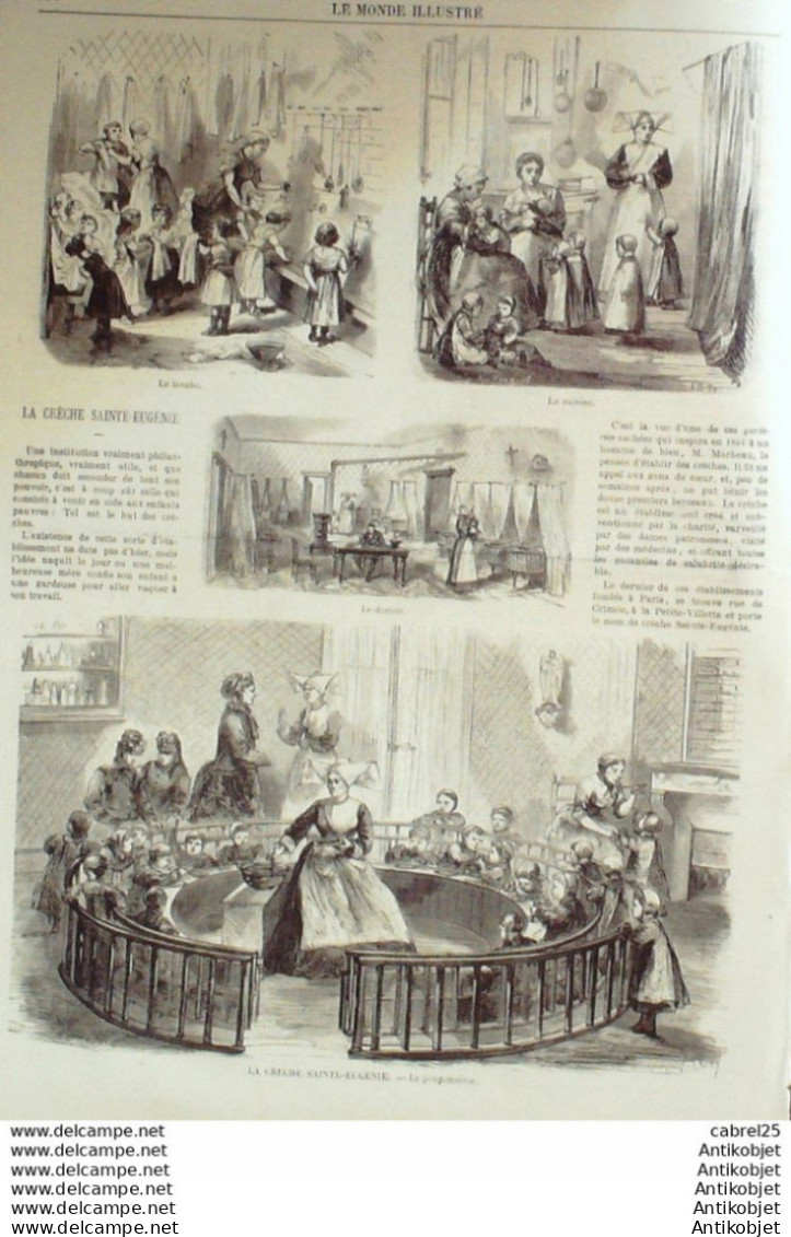 Le Monde Illustré 1870 N°678 Cuba Ile Rio Hondo Espagne Maceda Italie Rome Scata Santa - 1850 - 1899