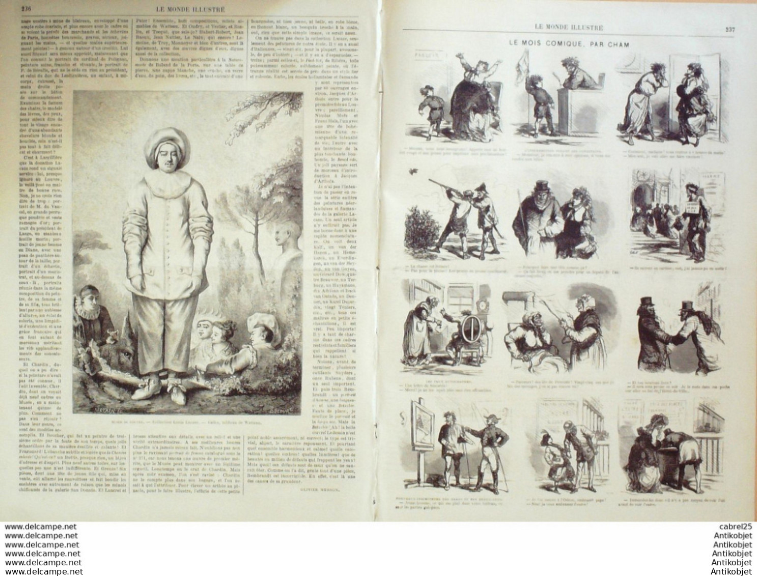 Le Monde illustré 1870 n°678 Cuba Ile Rio Hondo Espagne Maceda Italie Rome Scata Santa