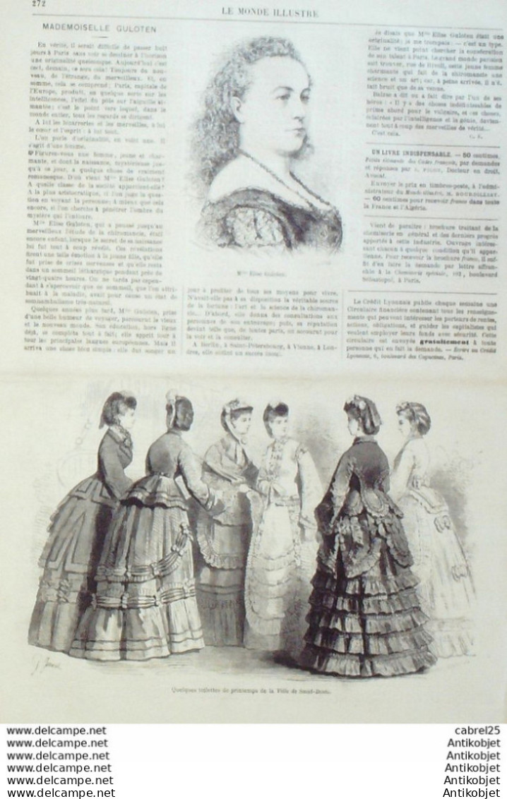 Le Monde Illustré 1870 N°680 Espagne Gracia Jérusalem Italie Rome Roi Naples - 1850 - 1899