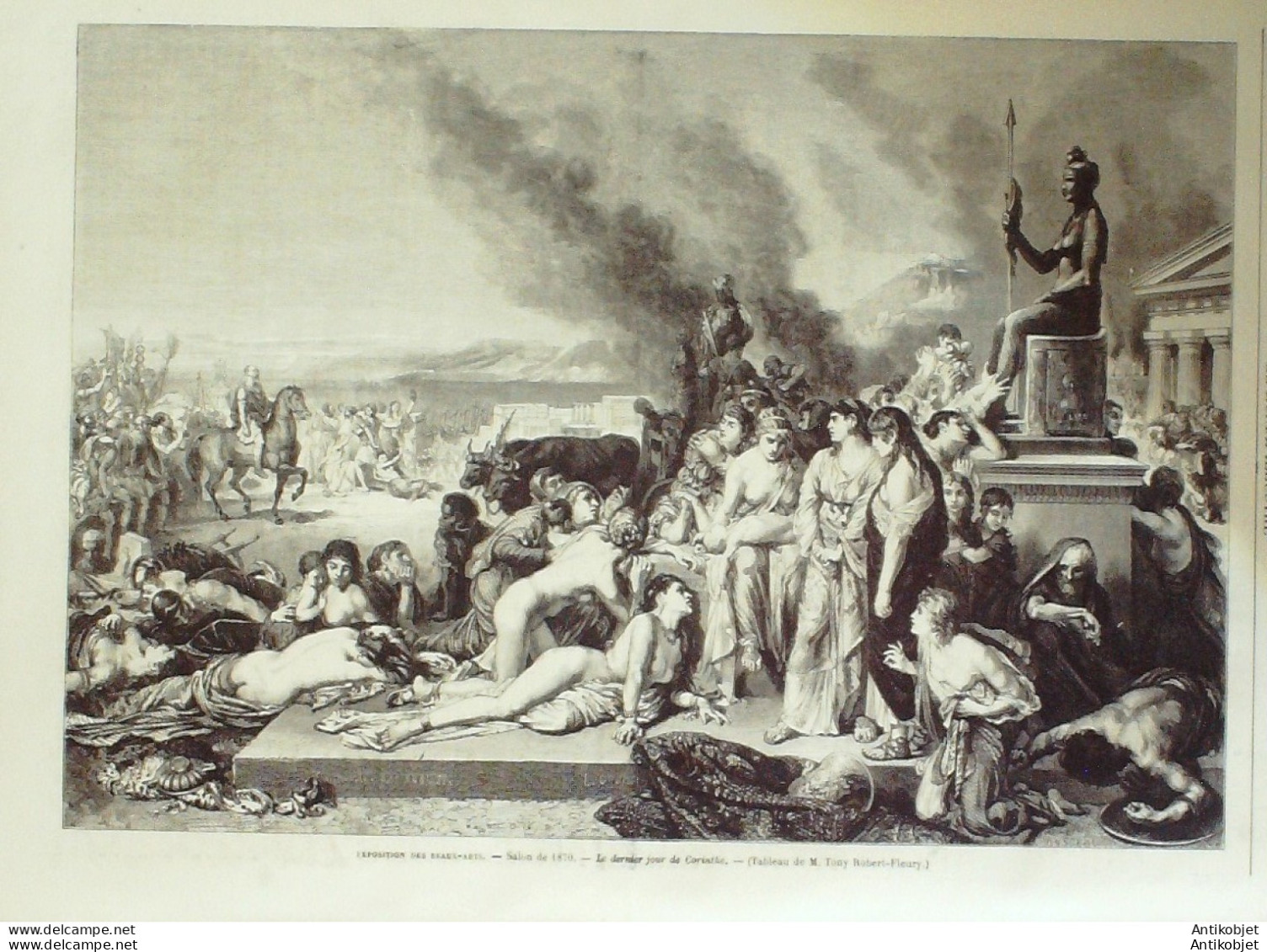 Le Monde Illustré 1870 N°683 Plebiscite Grèece Corinthe Espagne Grenade Alhambra Portugal Casal Ribeiro - 1850 - 1899