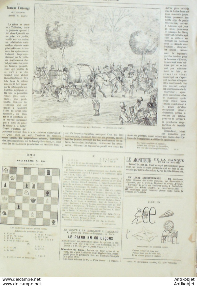 Le Monde Illustré 1870 N°689 Chalons (71) Turquie Péra Calata Constantinople Dickens  - 1850 - 1899