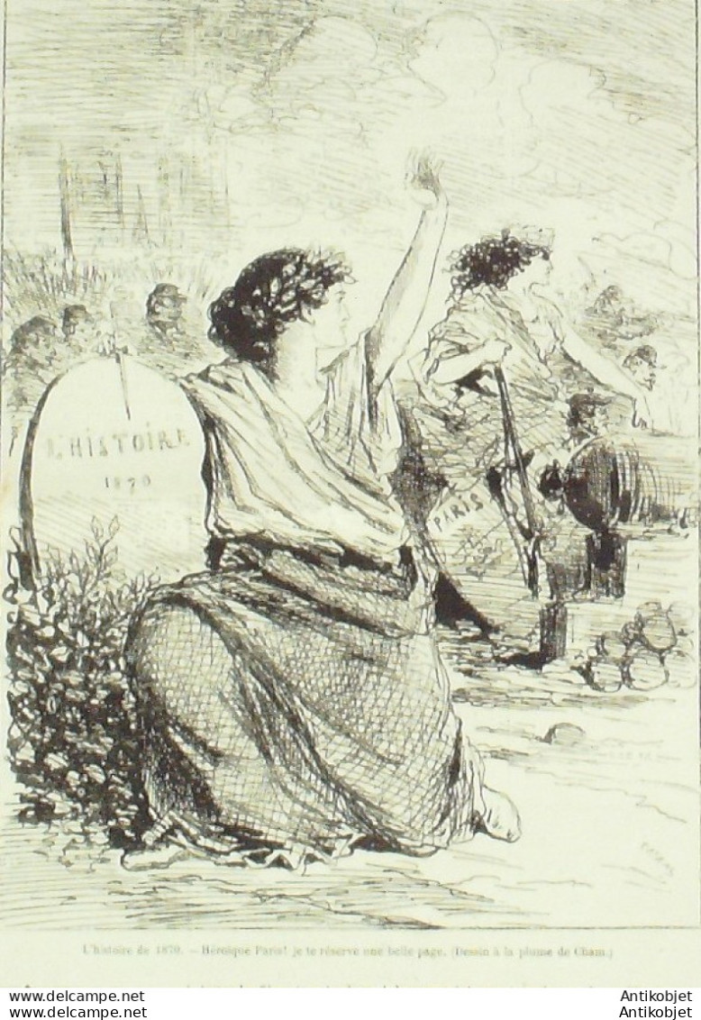 Le Monde Illustré 1870 N°711 St-Ouen (95) Bagatelle (92) Versailles (78)  - 1850 - 1899