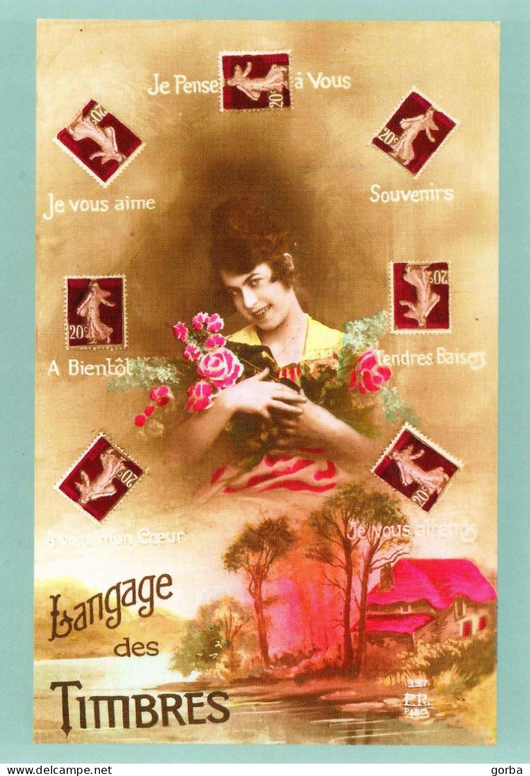 *Carte Maximum Entier Postal - Le Langage Des Timbres - Neuve - Official Stationery