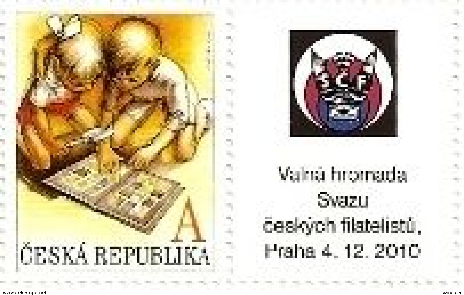 **642 Czech Republic Development  Of Philately 2010 Logo Of The Czech Philatelist Assotiation - Ungebraucht