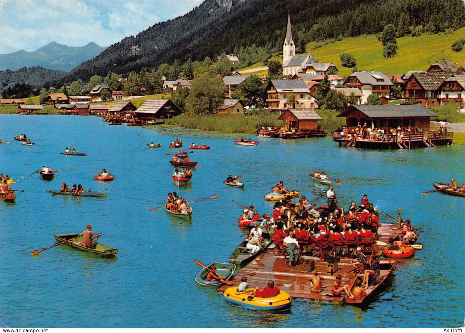 Weissensee Flosskonzert Der Trachtenkapelle - Weissensee