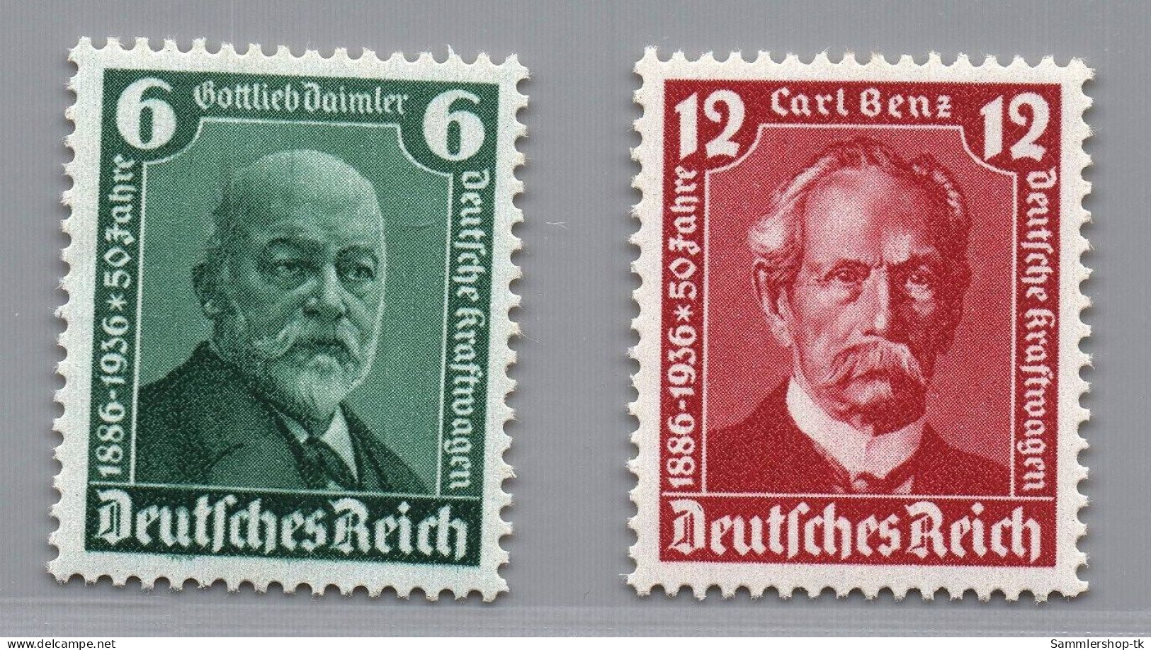 Deutsches Reich Michel Nummer 604 + 605 Postfrisch - Otros & Sin Clasificación