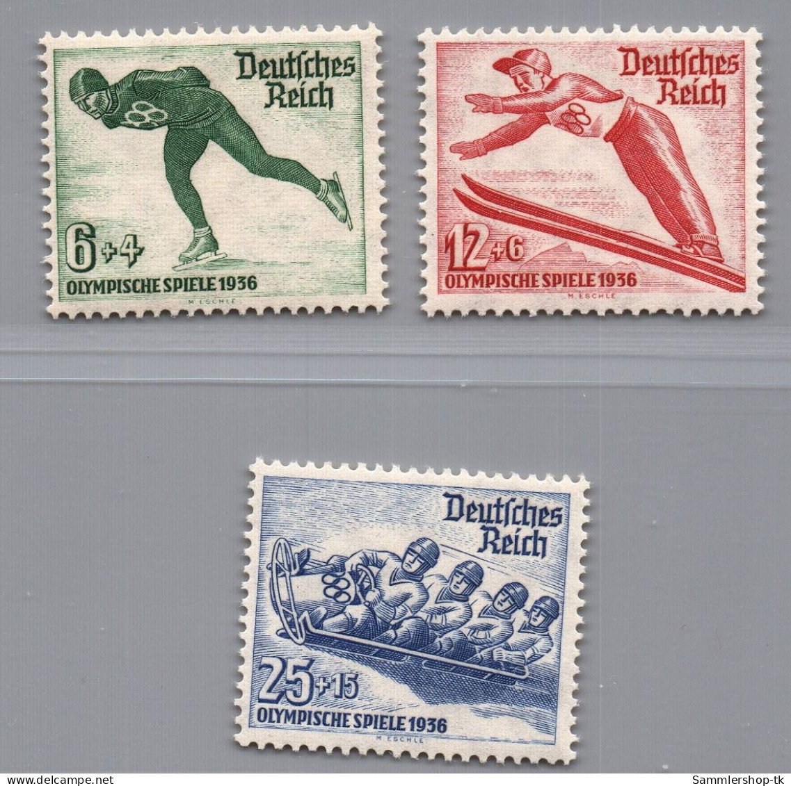 Deutsches Reich Michel Nummer 600 - 602 Postfrisch - Other & Unclassified