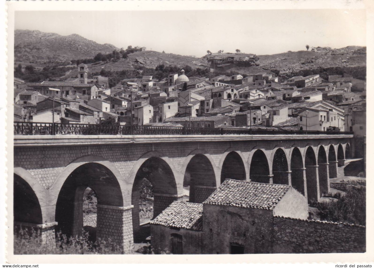 Cartolina Piana Degli Albanesi  ( Palermo ) Ponte Tozia - Palermo