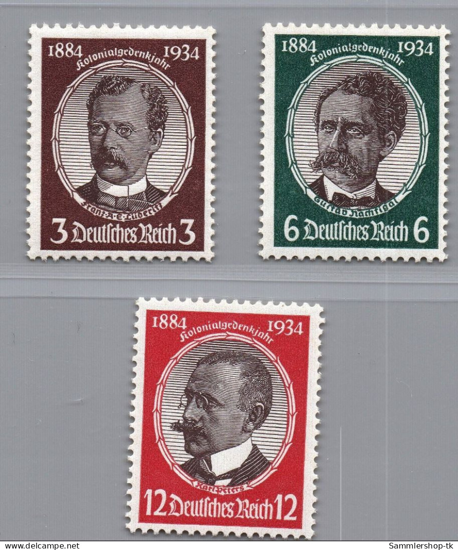 Deutsches Reich Michel Nummer 540 - 542 Postfrisch - Autres & Non Classés
