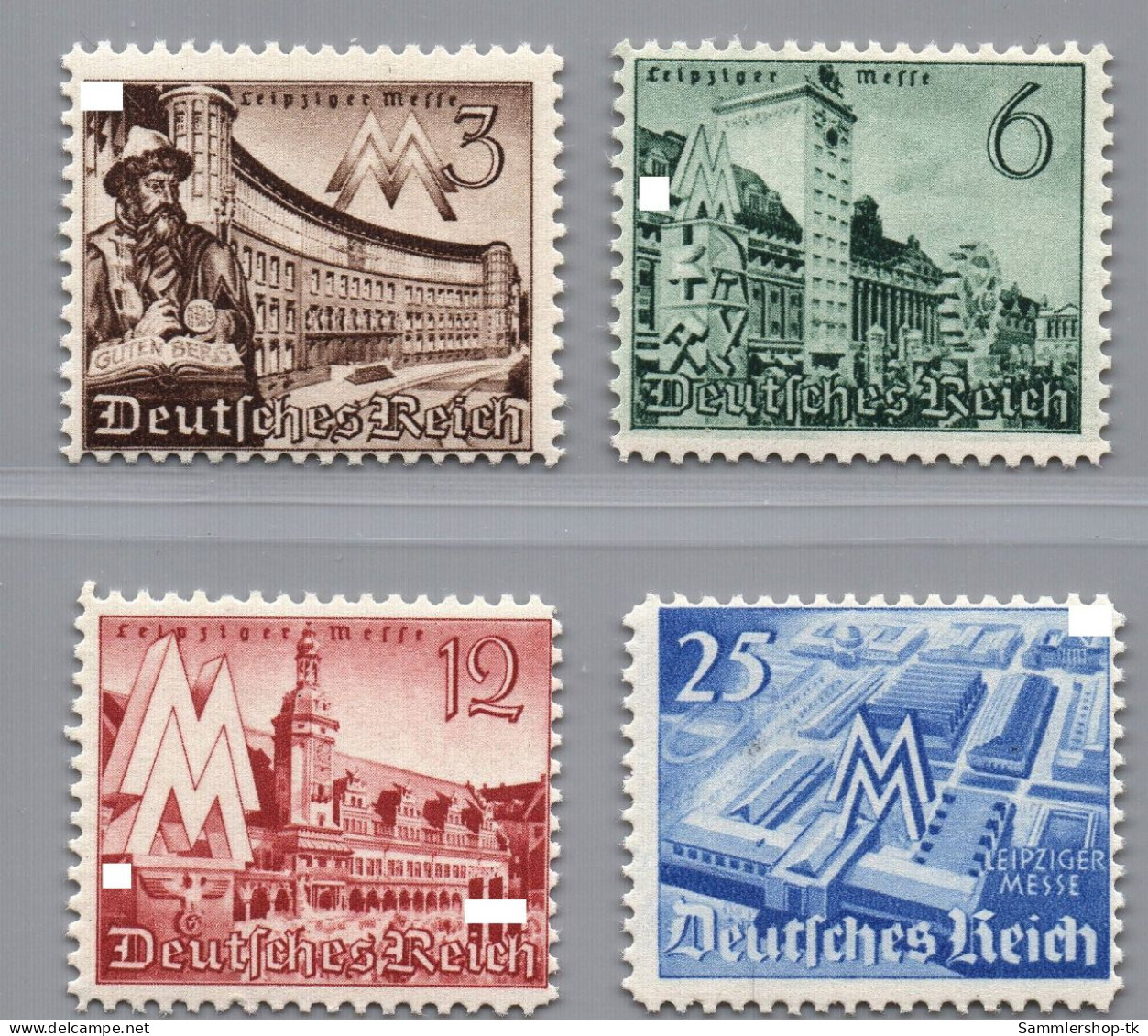 Deutsches Reich Michel Nummer 739 - 742 Postfrisch - Sonstige & Ohne Zuordnung
