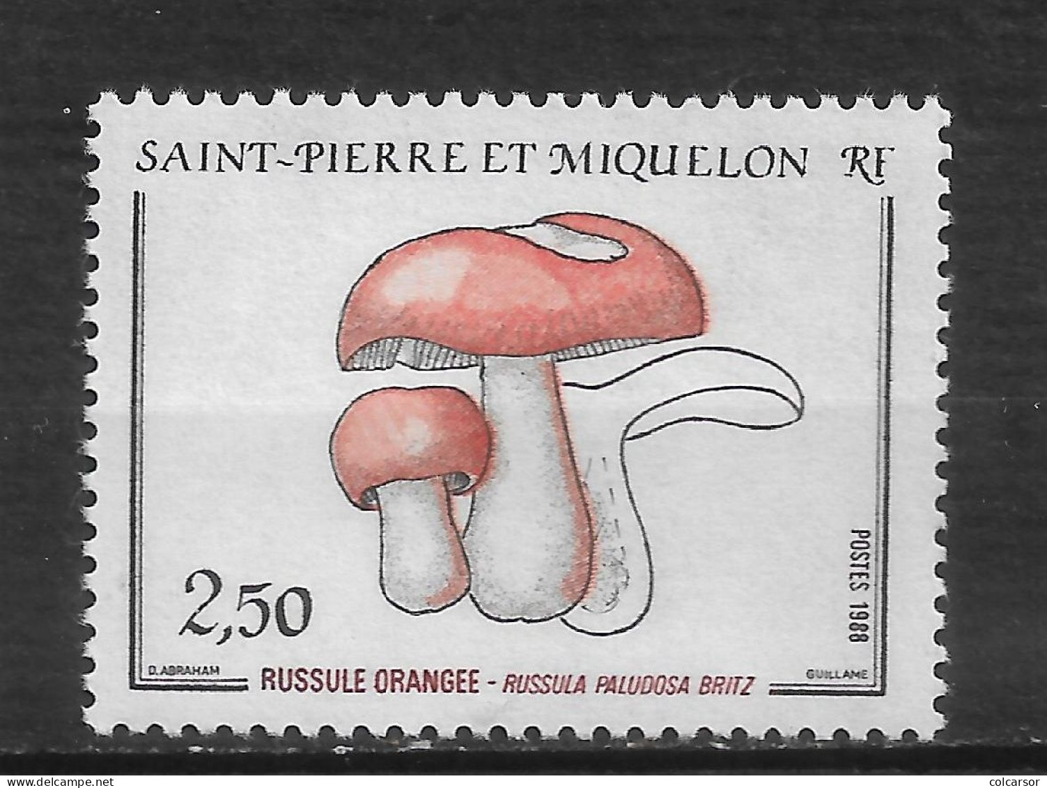 SAINT PIERRE ET MIQUELON N°   486 "  CHAMPIGNONS " - Unused Stamps