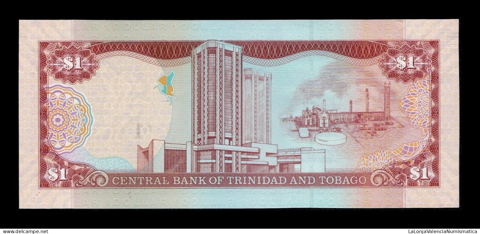 Trinidad & Tobago 1 Dollar 2006 Pick 46A(1) Sc Unc - Trinidad & Tobago