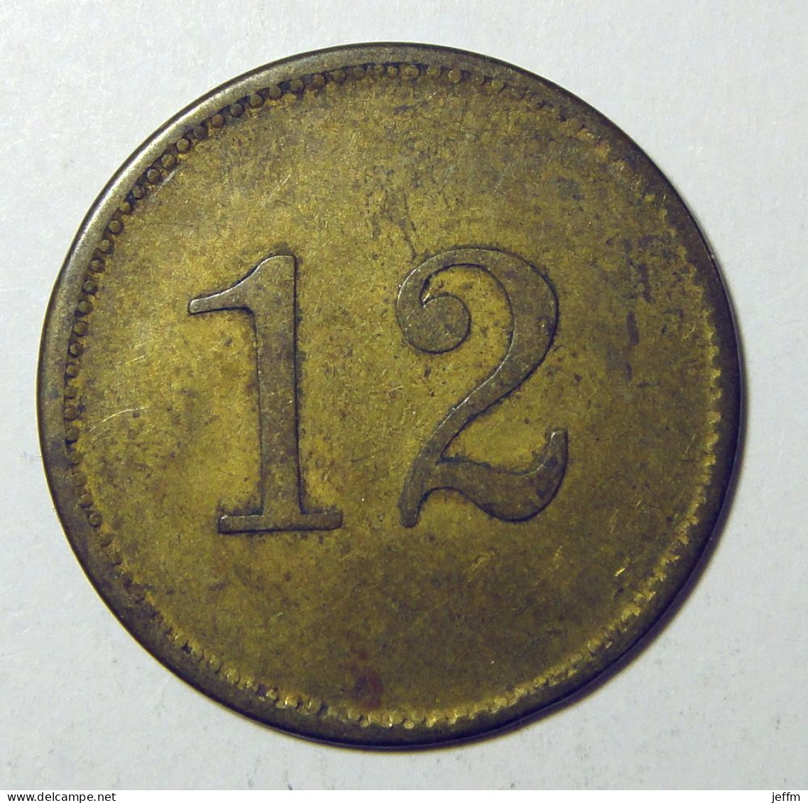 Alsace - 67 - Strasbourg - G. Jundt - 12 Pfennig - Noodgeld