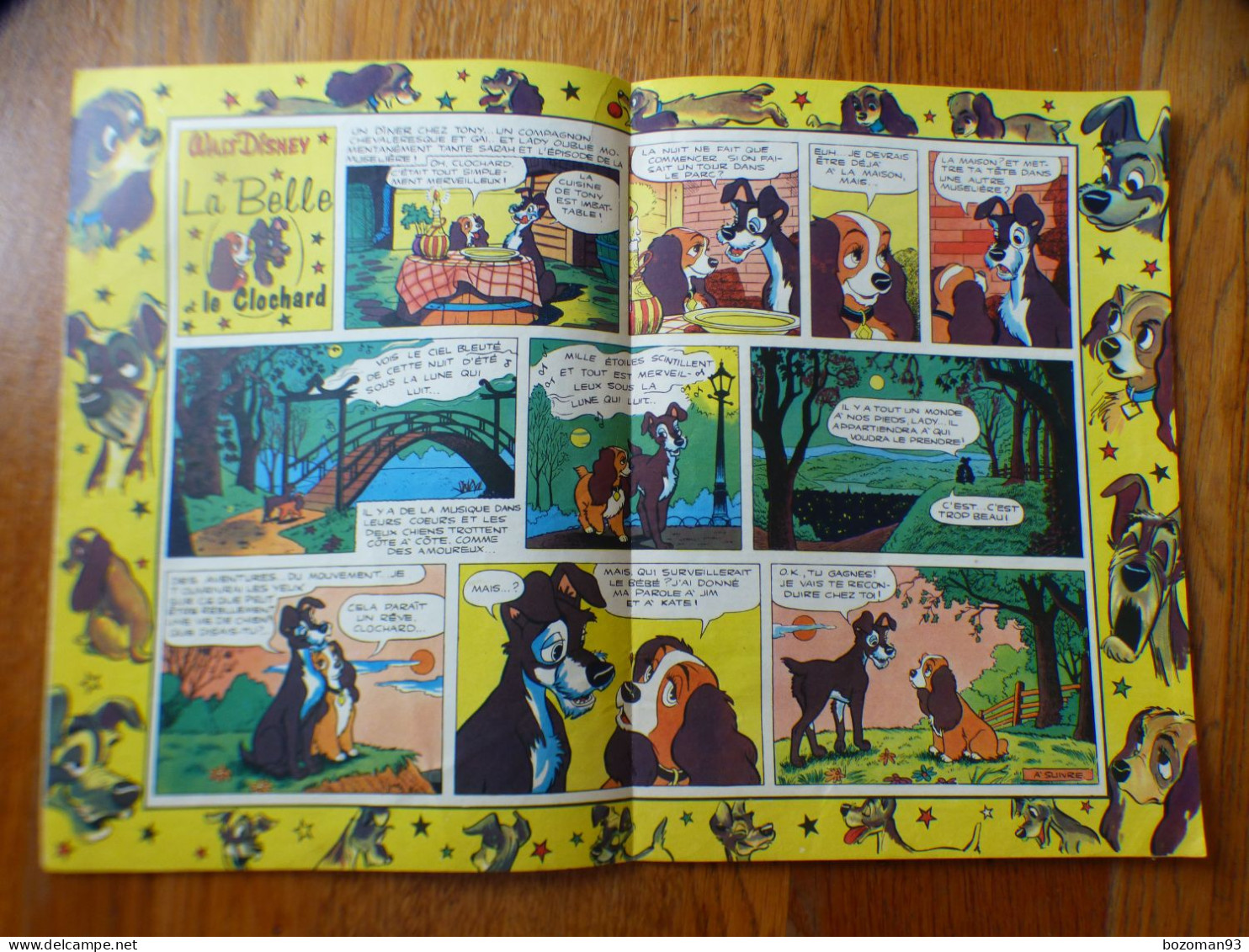 JOURNAL MICKEY BELGE  N° 286 Du 29/03/1956 COVER DONALD + BELLE ET LE CLOCHARD - Journal De Mickey