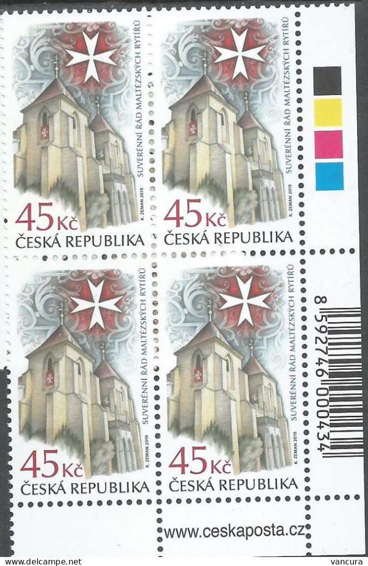 1023 Czech Republic Sovereign Military Order Of Malta 2019 - Unused Stamps