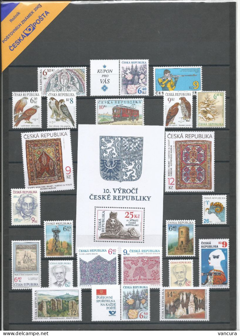Czech Republic Year Pack 2003 - Komplette Jahrgänge