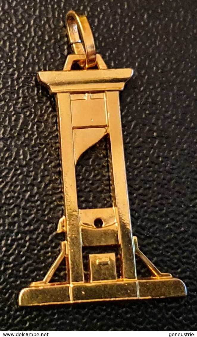 Pendentif Guillotine - Souvenir Bicentenaire Révolution Française 1789/1989 - Colgantes