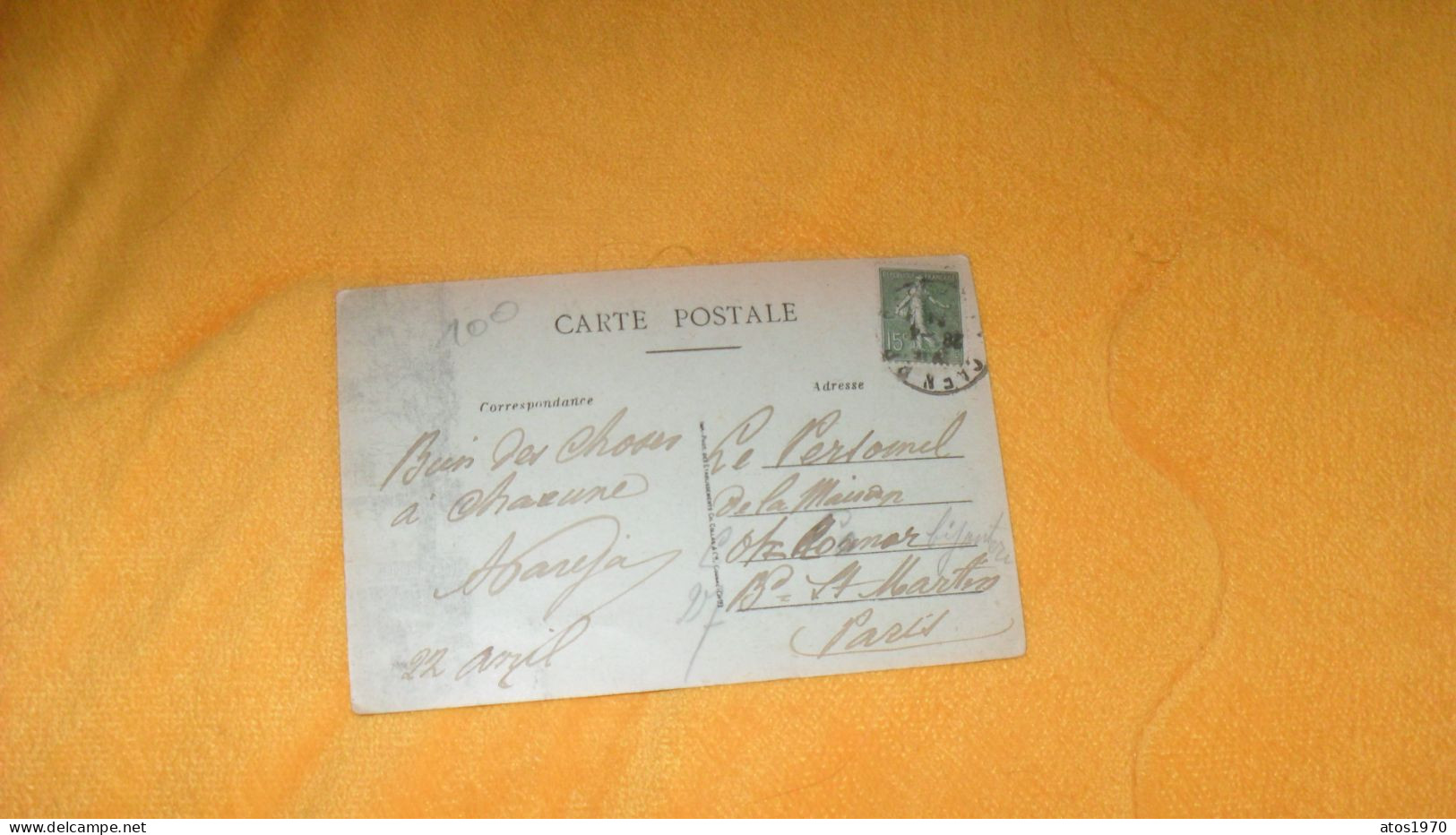 CARTE POSTALE ANCIENNE CIRCULEE DATE ?../ CAEN.- RUE SAINT JEAN....CACHET + TIMBRE - Caen