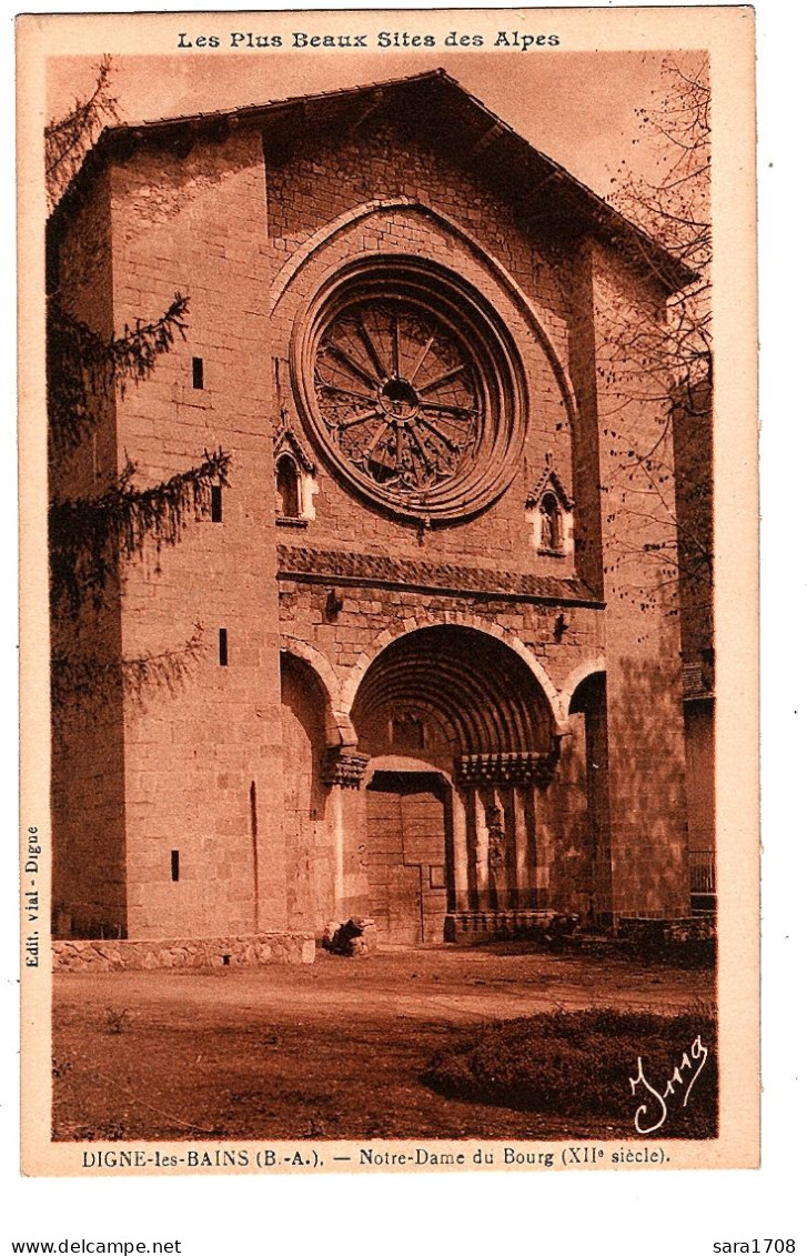 04 DIGNE, Notre Dame Du Bourg. - Digne