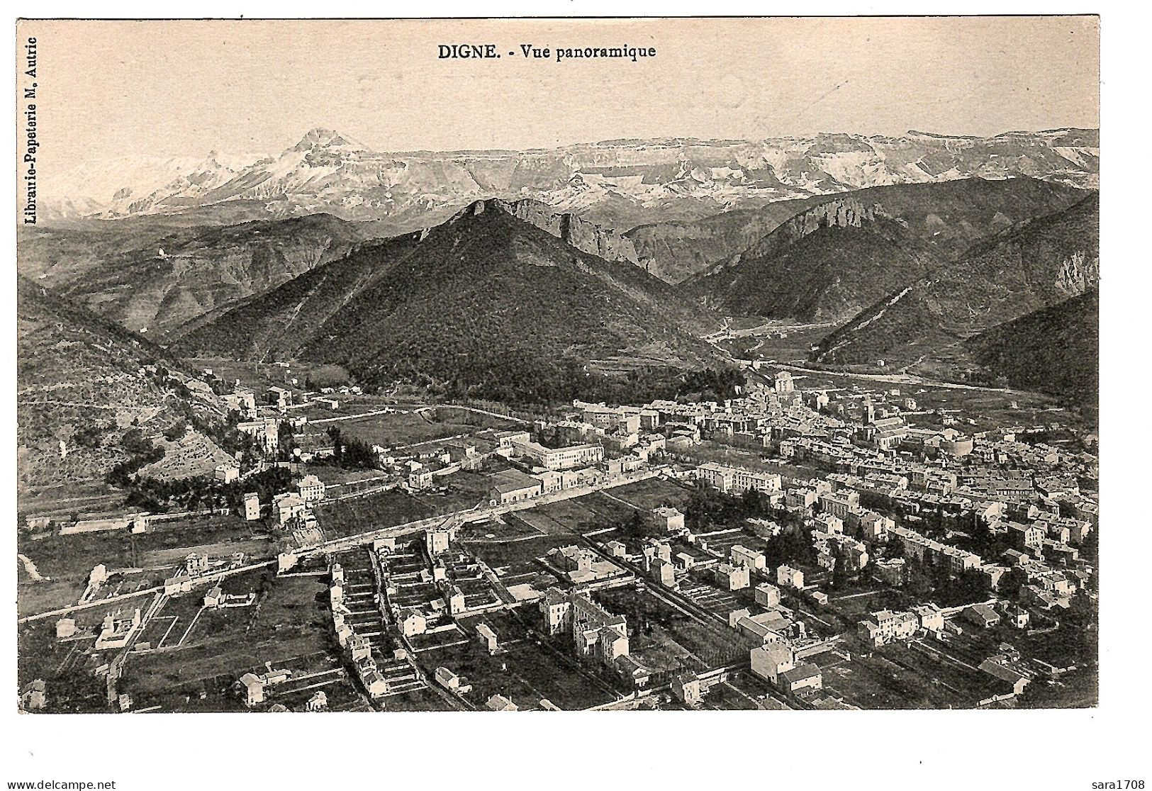 04 DIGNE, Vue Panoramique. éditeur AUTRIC.  - Digne