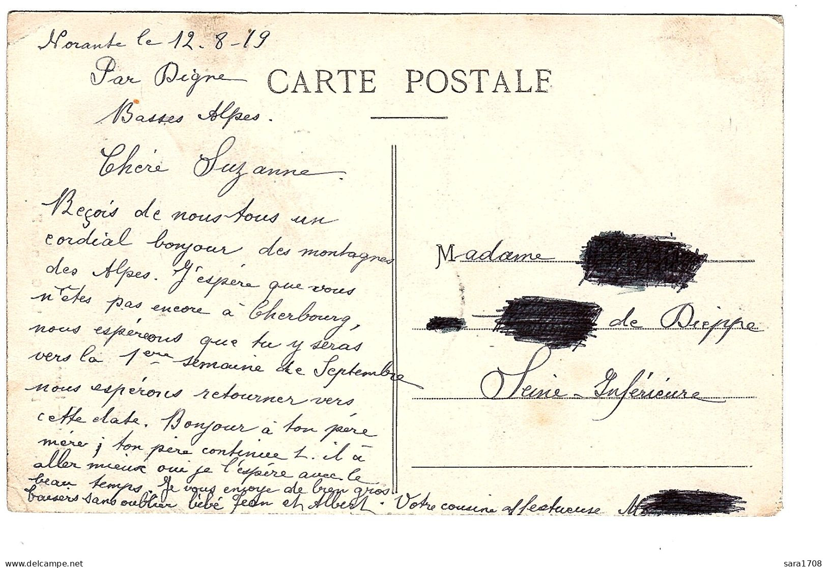 04 DIGNE, La Grande Fontaine. éditeur Vial. 2 SCAN. - Digne