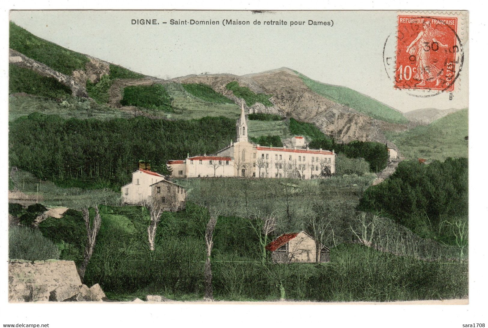 04 DIGNE, SAINT DOMNIN, Etablissement De Retraite Pour Dames. ( 3 ). - Digne