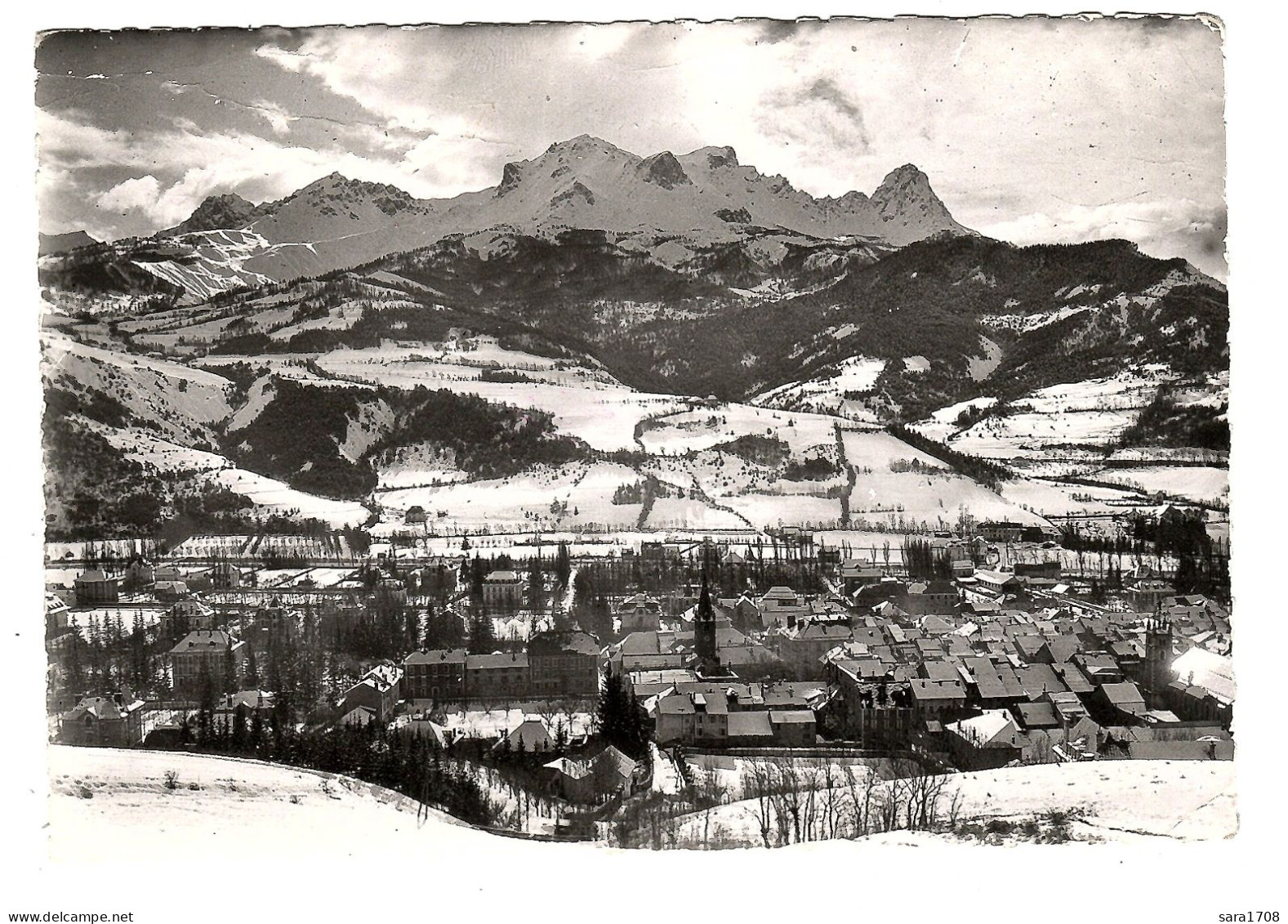 04 BARCELONNETTE, Ses Beaux Champs De Neige. 2 SCAN. - Barcelonnette