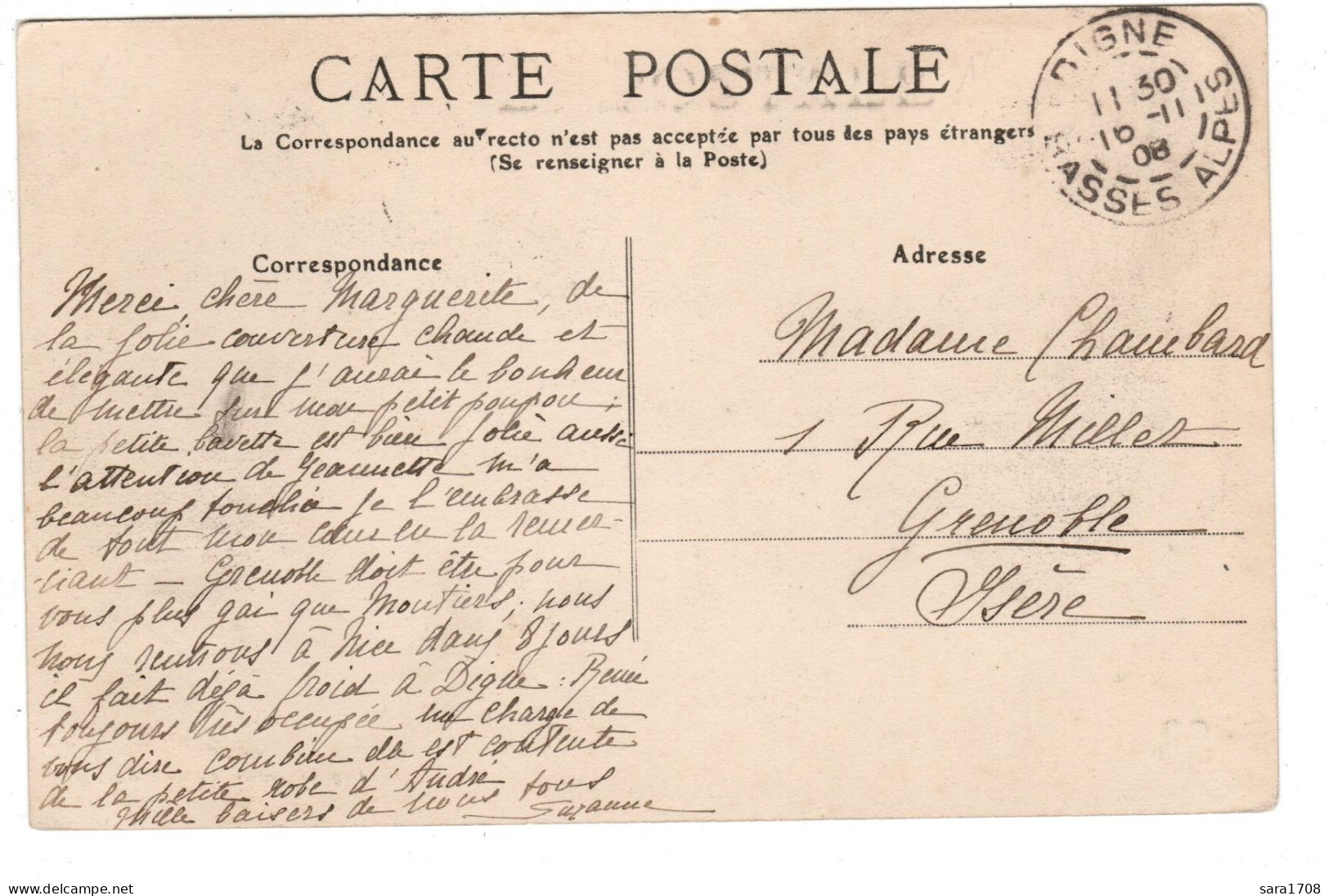 04 DIGNE, Le Petit Séminaire Et Chapelle ND De Lourdes. Éditeur AS DE TRÈFLE N°272. 2 SCAN. - Digne