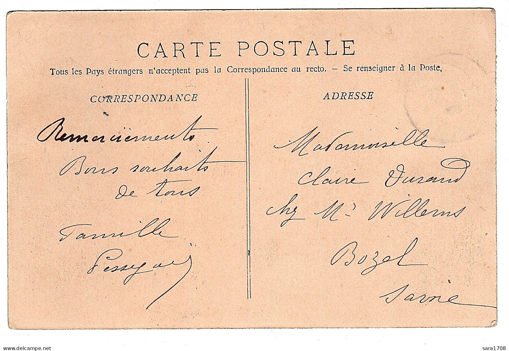 04 GRÉOUX Les BAINS, La Poste, Belle Carte. 2 SCAN. - Gréoux-les-Bains