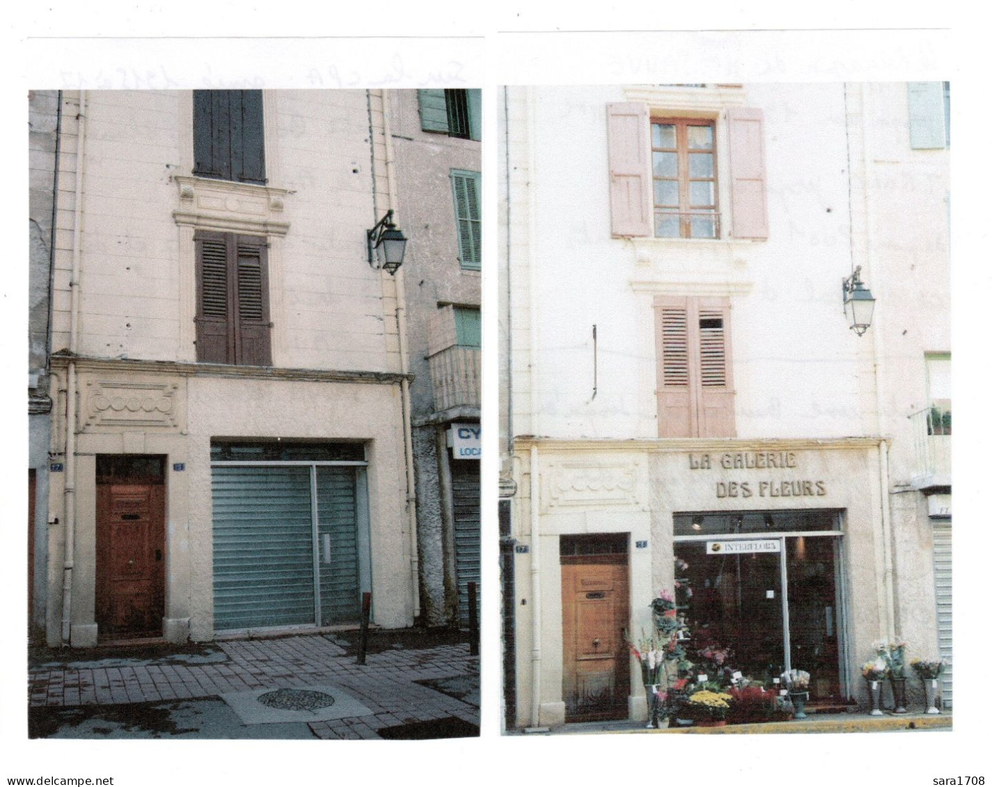04 ORAISON, Grande Rue, CARTE PHOTO ORIGINALE De La Boulangerie SAUVE En 1917. - Other & Unclassified