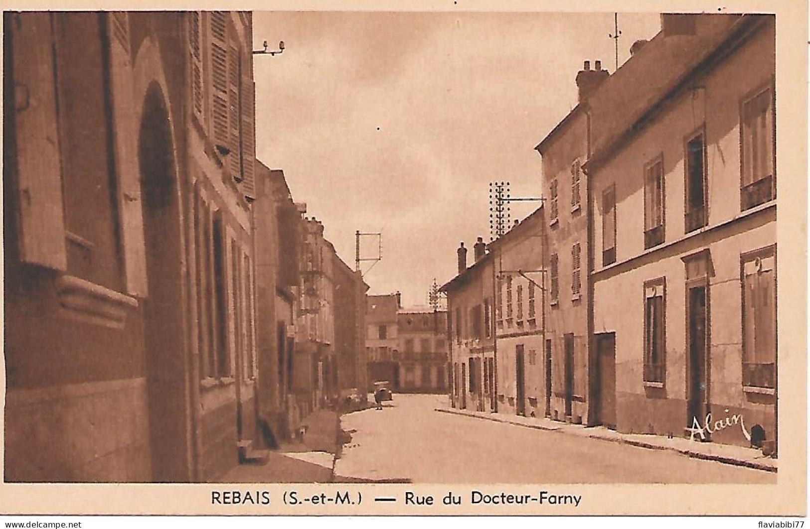 REBAIS  - ( 77 ) -  Rue Du Docteur -Farny - Rebais