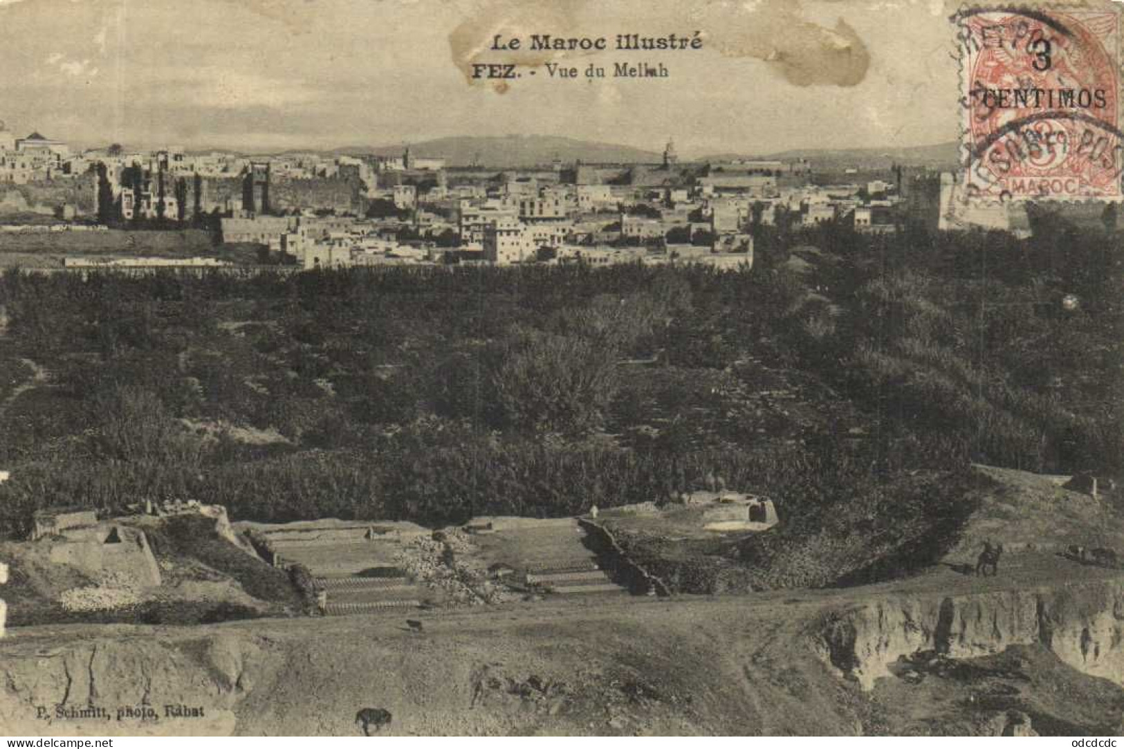 Le Maroc Illustré FEZ  Vue Mellah RV - Fez