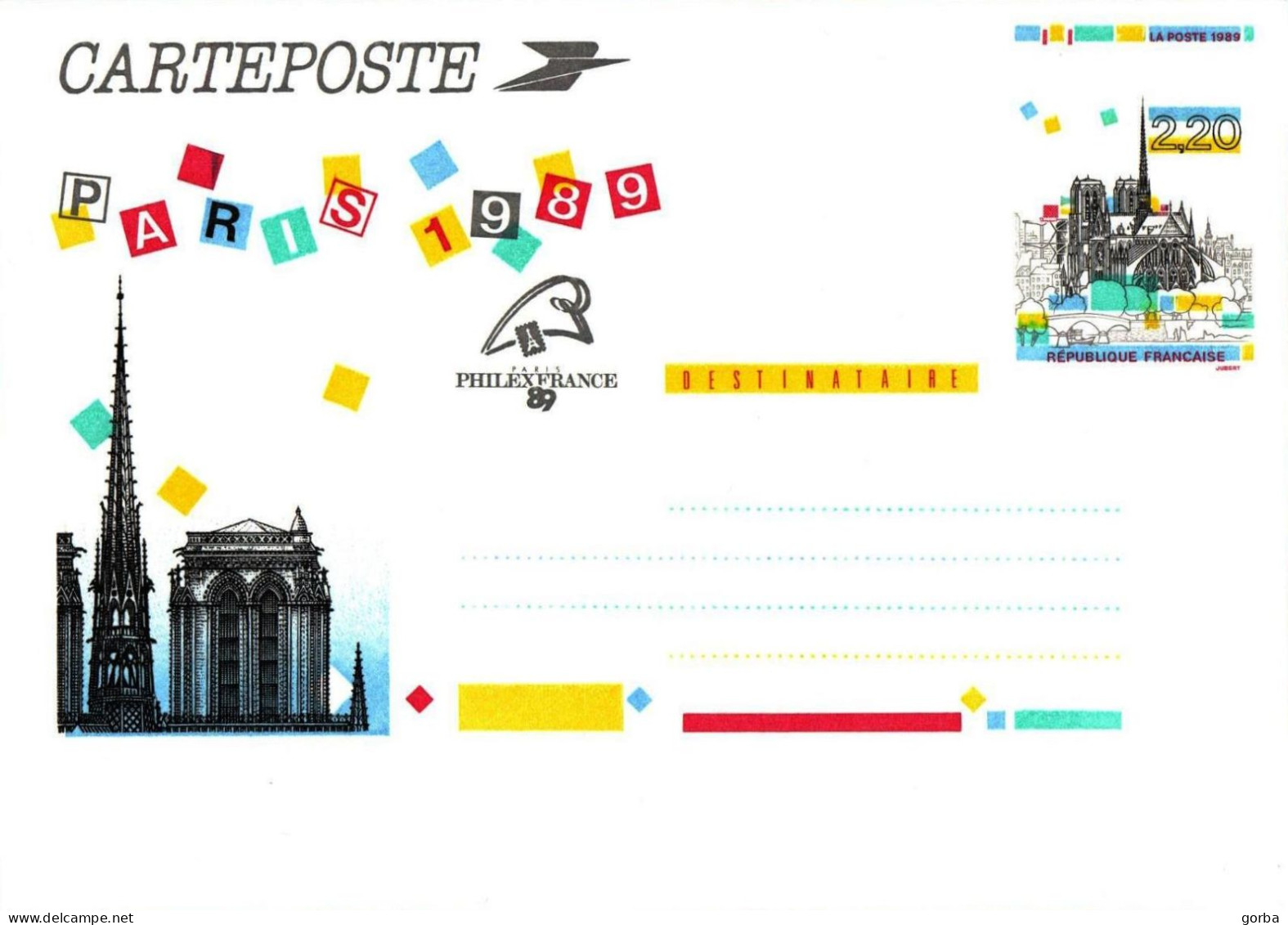 *Carte Postale Entier Postal - Notre Dame - Cartes Postales Types Et TSC (avant 1995)