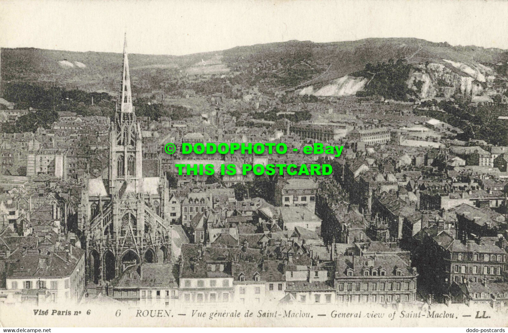 R561319 Rouen. General View Of Saint Maclou. LL. 6. Levy Fils - Monde