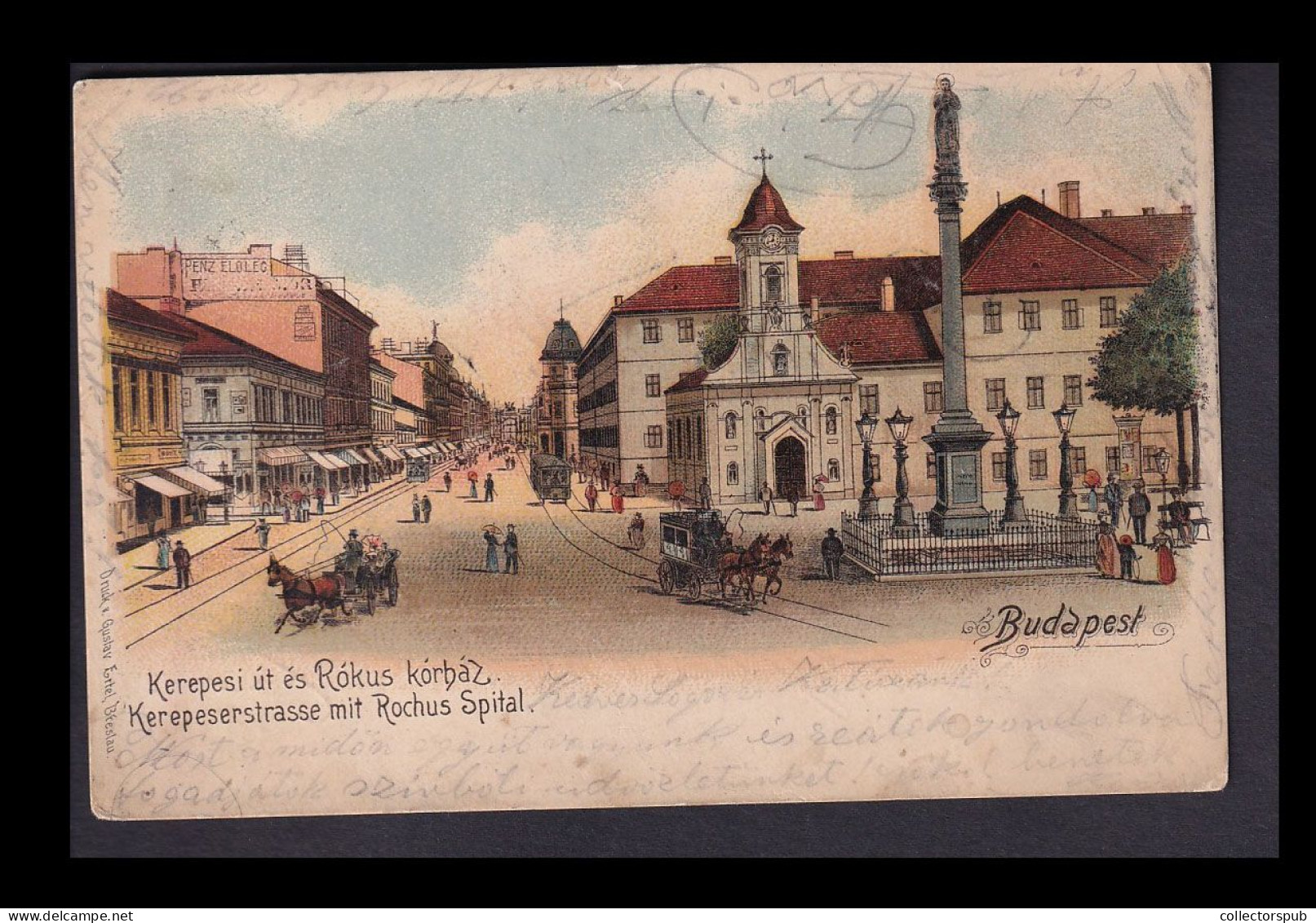 BUDAPEST 1901. Vintage Litho Postcard161914 - Hongrie