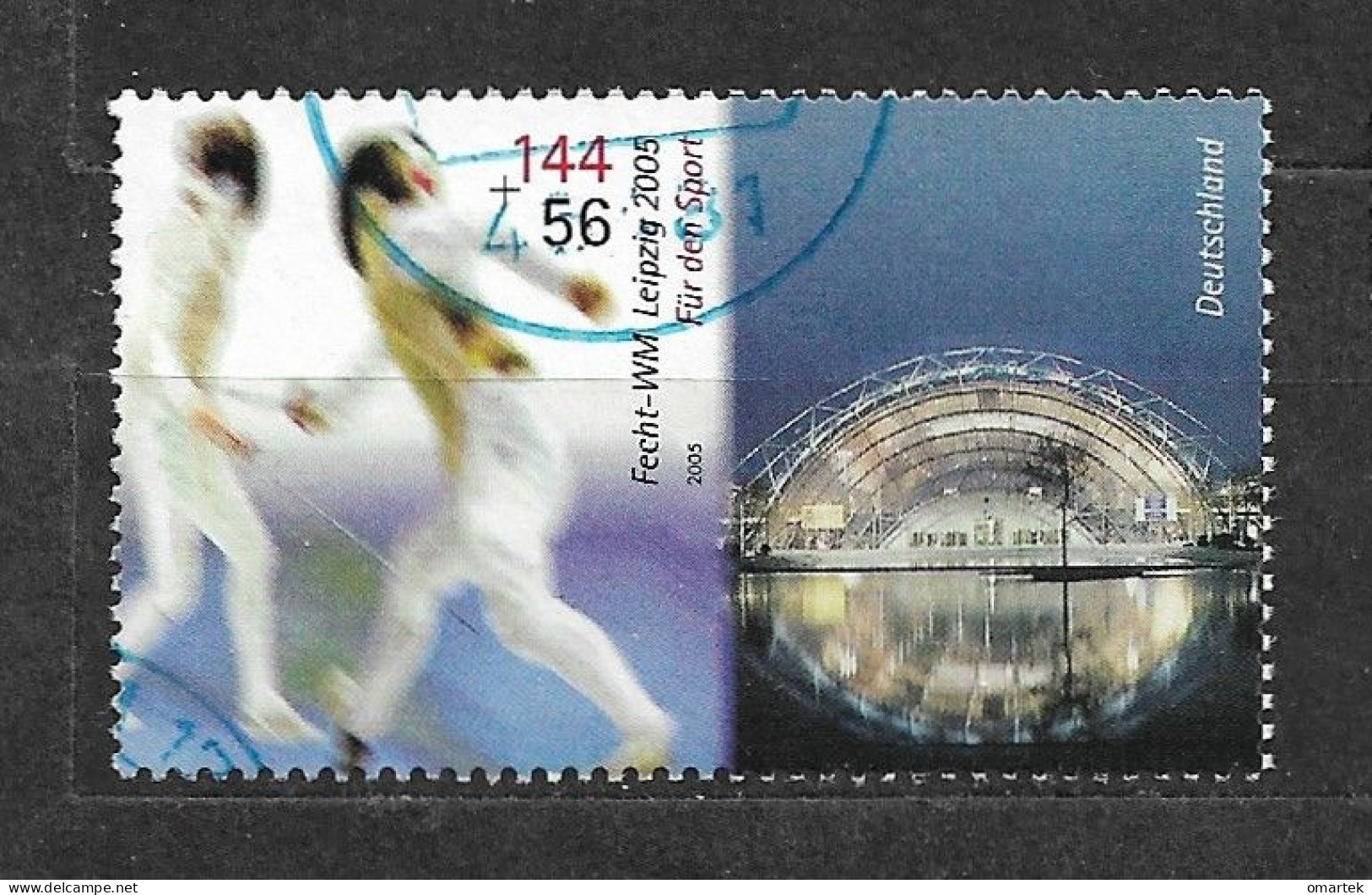 Deutschland Germany BRD 2005 ⊙ Mi 2443 Fencing World Cup. C2 - Usados