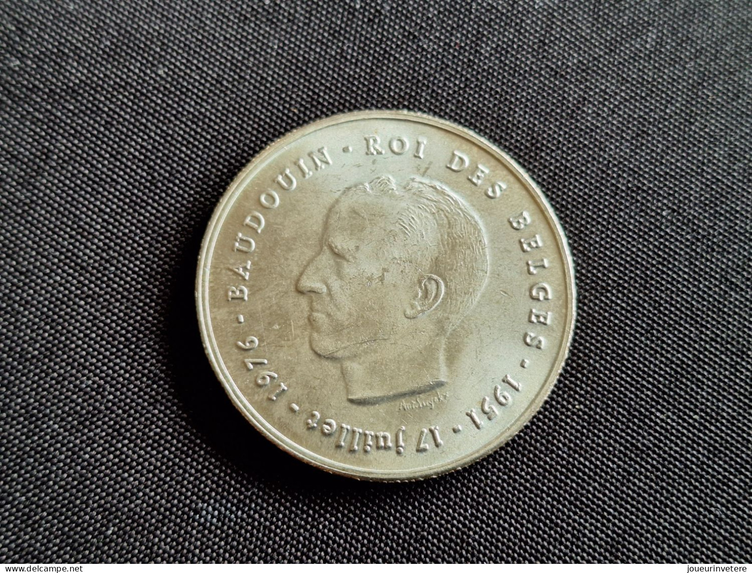 Pièce De 250 Francs Belges 1951/1976 En Argent TTB ETAT - Otros – Europa