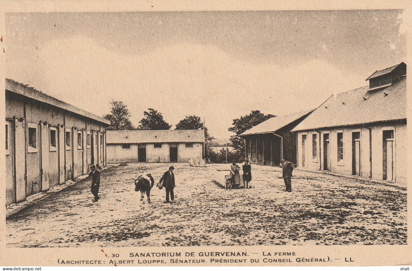 CPA SANATORIUM DE GUERVENAN LA FERME - Sonstige & Ohne Zuordnung